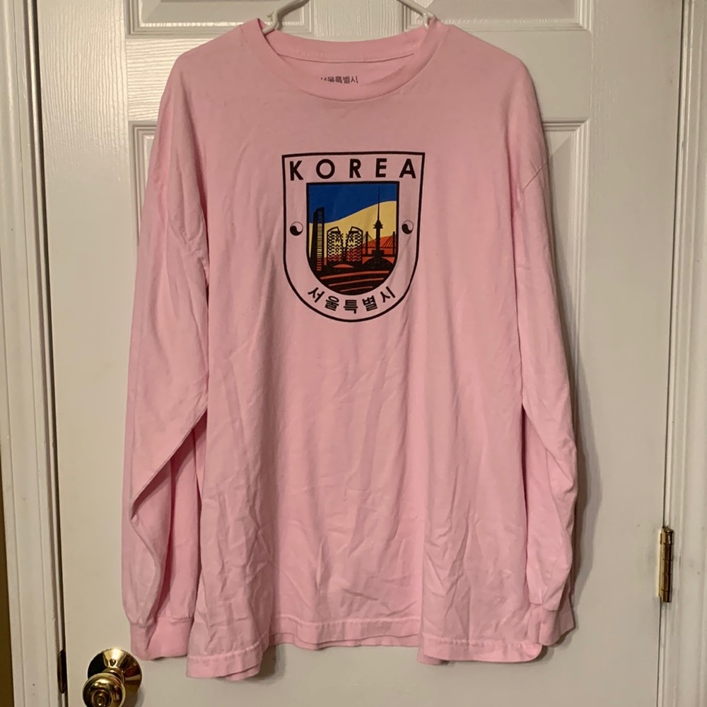 “Korea” Urban Outfitters Long-Sleeve Tee